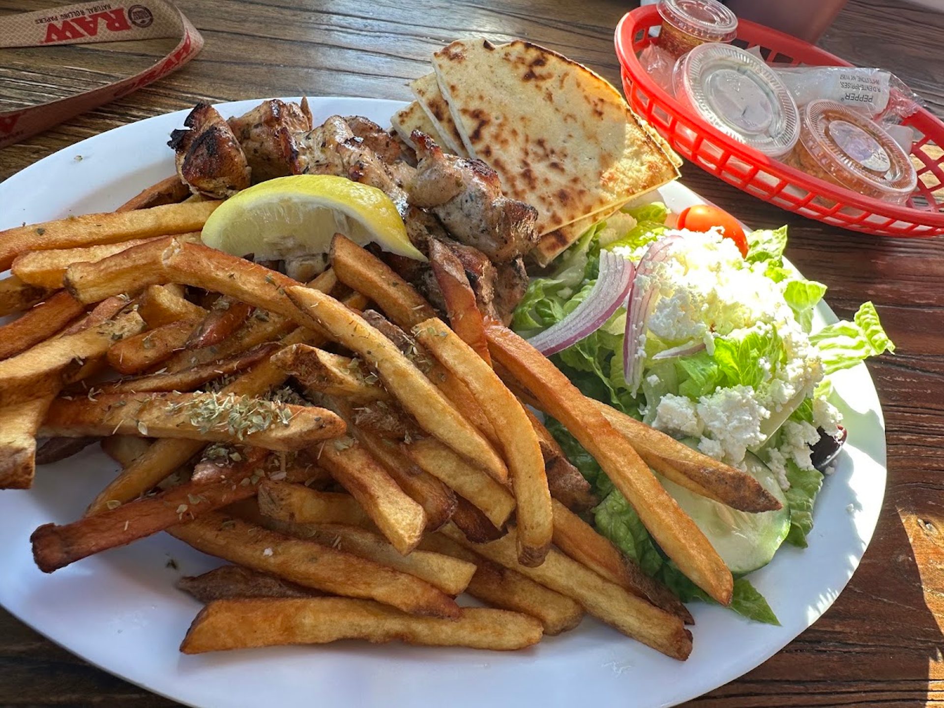 Greek on the go