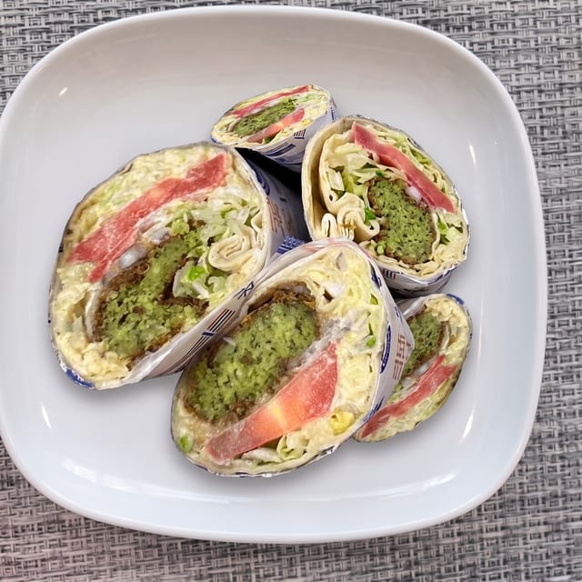 Falafel Wrap.