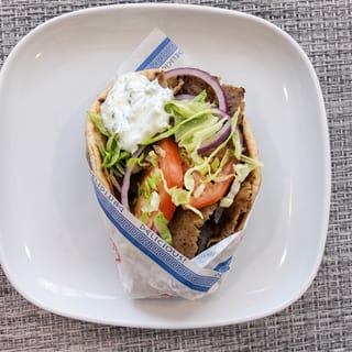 Gyro Sandwich & Fries