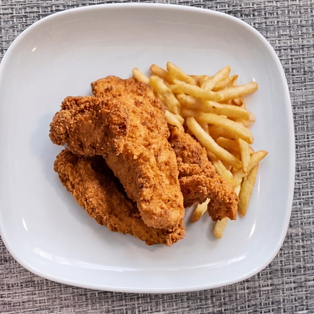 Chicken Tenders & Fries.