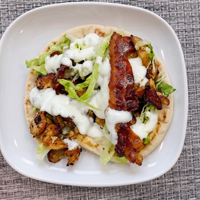 Chicken Bacon Ranch Sandwich.